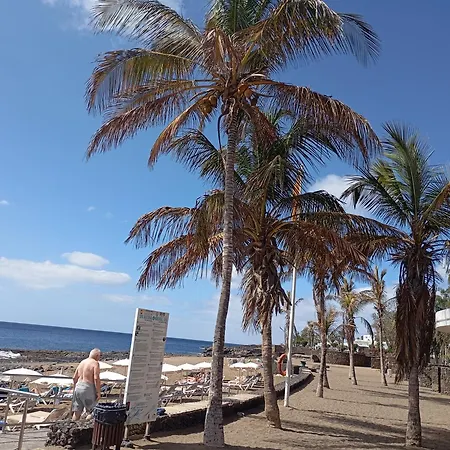 Costa Mar , Primera Linea Del Mar, 20 Metros De Playa Bastian Lägenhet Costa Teguise