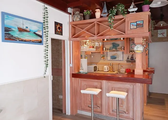 Costa Mar , Primera Linea Del Mar, 20 Metros De Playa Bastian Lägenhet