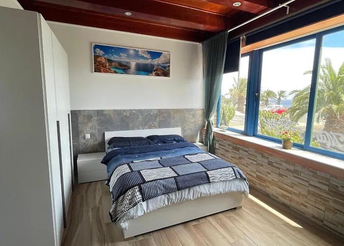 Costa Mar , Primera Linea Del Mar, 20 Metros De Playa Bastian Lägenhet Costa Teguise